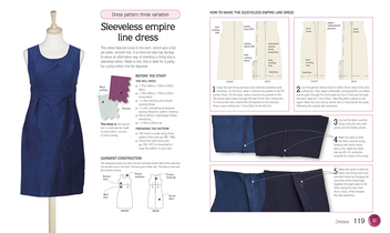 Бумажная книга «Dressmaking Step by Step. Classic Patterns and Essential Techniques for a Range of Beautiful Garments», автор Элисон Смит - фото №3 - миниатюра