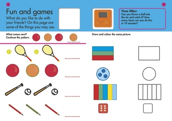 Паперова книга «10 Minutes a Day Maths Ages 3-5», автор Керол Вордерман - фото №8 - мініатюра