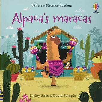 Паперова книга «Alpaca's Maracas», автор Леслі Сімс - фото №1 - мініатюра