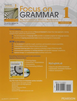 Паперова книга «Focus on Grammar 1», авторів Джей Маурер, Ирен Шенберг - фото №2 - мініатюра