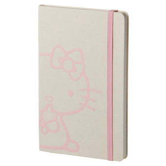  «Записная книжка Moleskine Hello Kitty Large в линию белая (LEHK03QP060)», бренда Moleskine - фото №3 - миниатюра