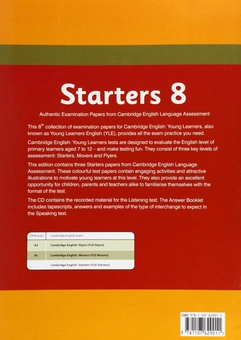 Бумажная книга «Cambridge English Young Learners 8 Starters Student's Book : Authentic Examination Papers from Cambridge English Language Assessment» - фото №2 - миниатюра