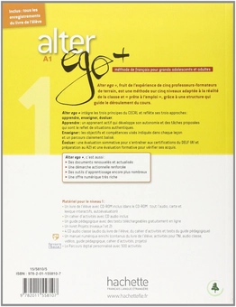 Бумажная книга «Alter Ego +: Niveau 1: Livre de l'eleve (+ DVD-ROM)», авторов Энни Бертет, Emmanuelle Daill, Кэтрин Хьюго, Véronique M Kizirian, Моник Ваэндендрис - фото №2 - миниатюра