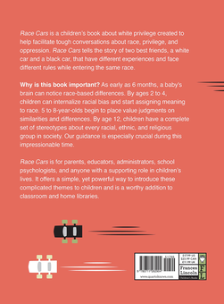 Паперова книга «Race Cars. A children's book about white privilege», автор Дженни Девенни - фото №2 - мініатюра
