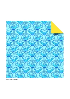 Бумажная книга «Origami Paper. Wave Patterns. 48 Sheets» - фото №4 - миниатюра