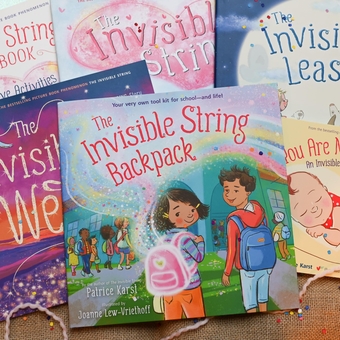 Паперова книга «The Invisible String Backpack», автор Патріс Карст - фото №7 - мініатюра