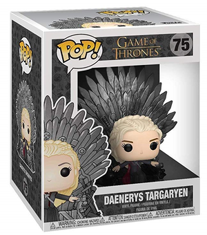  «Колекційна фігурка Funko Pop! Pop movies Deluxe Game of Thrones S10 Daenerys Sitting on Throne (FK37792)», бренду Funko Pop - фото №3 - мініатюра