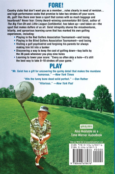 Бумажная книга «Fore! Play. The Last American Male Takes up Golf», автор Билл Гейст - фото №2 - миниатюра