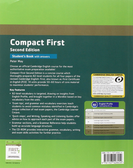 Паперова книга «Compact First Student's Book Pack», автор Пітер Мей - фото №2 - мініатюра