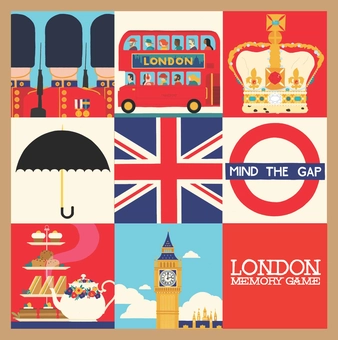 Бумажная книга «London Memory Game», автор Мин Хо - фото №1 - миниатюра
