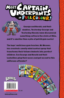 Бумажная книга «Captain Underpants and the Sensational Saga of Sir Stinks-a-Lot», автор Дэв Пилки - фото №3 - миниатюра