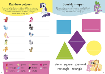 Бумажная книга «My Little Pony. Wipe-Clean First Spellings» - фото №3 - миниатюра