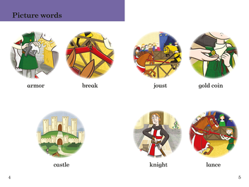 Бумажная книга «Ladybird Readers. Level 3. The Red Knight» - фото №2 - миниатюра