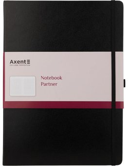  «Книга записная Axent Partner Grand А4 Черная (8203-01-a)», бренда Axent - фото №1 - миниатюра