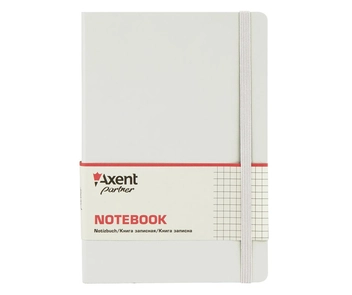  «Книга записная Axent Partner Pro 130x210 мм 112 листов в клетку белая (8204-21-A)», бренда Axent - фото №2 - миниатюра