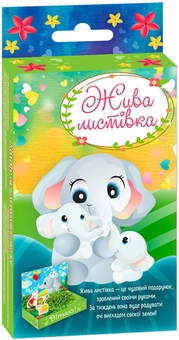 Бумажная книга «Жива листівка. Слоники» - фото №1 - миниатюра