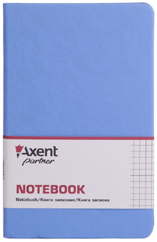  «Нотатник Axent Partner Lace 125x195 мм 96 аркушів в клітинку блакитний (8208-07-A)», brand Axent / Axent /  - фото №1 - миниатюра
