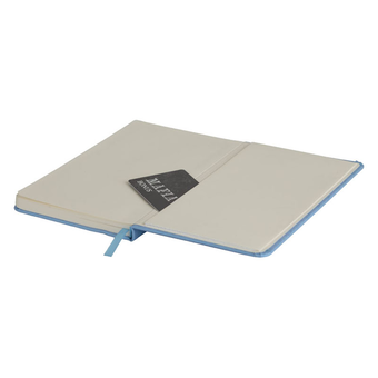  «Нотатник Axent Partner Lace 125x195 мм 96 аркушів в клітинку блакитний (8208-07-A)», brand Axent / Axent /  - фото №3 - миниатюра