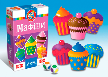  «Настільна гра Granna Мафіни (82302)», бренду Granna - фото №2 - мініатюра