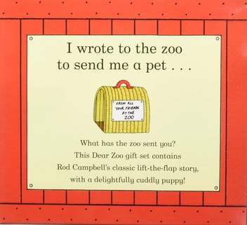 Бумажная книга «Dear Zoo. Book and Toy Gift Set», автор Род Кэмпбелл - фото №2 - миниатюра