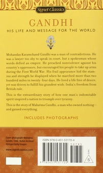 Бумажная книга «Gandhi. His Life and Message for the World», автор Луис Фишер - фото №2 - миниатюра
