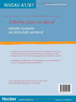 Бумажная книга «Schritte Plus Im Beruf. Aktuelles Lesetexte Aus Wirtschaft Und Beruf», авторов Вебке Хеер, Эдит Шобер, Кристин Дамен, Рафаэлла Пепе - фото №2 - миниатюра