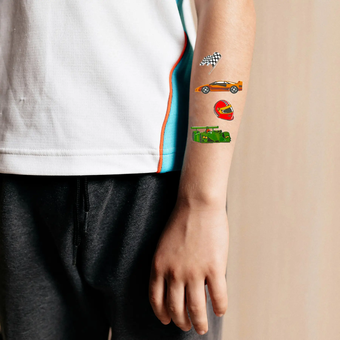 «Тимчасове тату Tattooshka Гонки (WS-A038)», бренда Tattooshka - фото №3 - миниатюра
