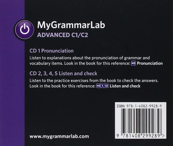 Паперова книга «MyGrammarLab Advanced Class Audio CD», авторів Марк Фолі, Дайан Холл - фото №2 - мініатюра