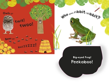 Паперова книга «Noisy Animal Peekaboo!» - фото №3 - мініатюра