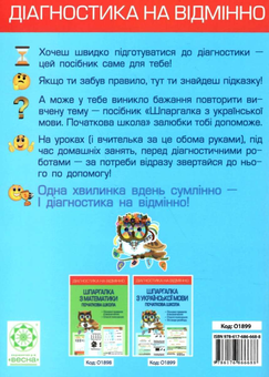 Бумажная книга «Шпаргалка з української мови. Початкова школа. 1- 4 клас», автор Лилия Гребенькова - фото №2 - миниатюра