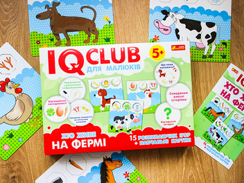  «Учебные пазлы Ranok Creative IQ-club для малышей Кто живет на ферме (13203005У)», брендов Ranok-Creative, Ранок. Наочні посібники, Ранок - фото №4 - миниатюра