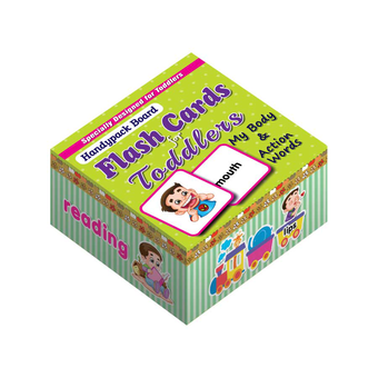 Бумажная книга «Handypack Bord Flashcards for Toodlers 3 years. My Body & Action Words» - фото №2 - миниатюра