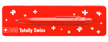 «Ручка Caran d'Ache 849 Totally Swiss Флаг (849.053)», бренда Caran d'Ache - фото №2 - миниатюра