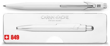 «Ручка Caran d'Ache 849 Pop Line Белый (849.502)», бренда Caran d'Ache - фото №3 - миниатюра