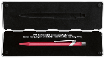 «Ручка Caran d'Ache 849 Metal-X Красный (849.780)», бренда Caran d'Ache - фото №2 - миниатюра