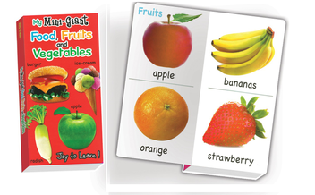 Бумажная книга «My Mini-Giant. Food: Fruit & Vegetables» - фото №2 - миниатюра