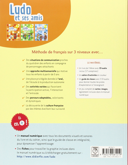 Паперова книга «Ludo et ses amis A1.1 Nouvelle Edition 1 Livre eleve + CD audio», авторів Мішель Альберо, Коринна Маршуа - фото №2 - мініатюра