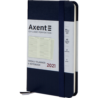  «Еженедельник Axent Pocket Strong 2021 Синий (8508-21-02-a)», бренда Axent - фото №2 - миниатюра