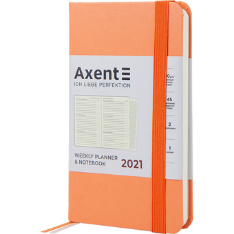  «Еженедельник Axent Pocket Strong 2021 Персиковый (8508-21-42-a)», бренда Axent - фото №2 - миниатюра
