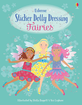 Паперова книга «Sticker Dolly Dressing Fairies», автор Лєоне Пратт - фото №1 - мініатюра