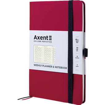  «Еженедельник недатированный Axent Partner Soft Фуксия (8601-21-10-a)», бренда Axent - фото №2 - миниатюра