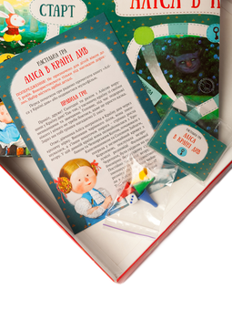  «Настольная игра Ranok Creative Алиса в Стране чудес (12120047У)», бренда Ranok-Creative - фото №3 - миниатюра