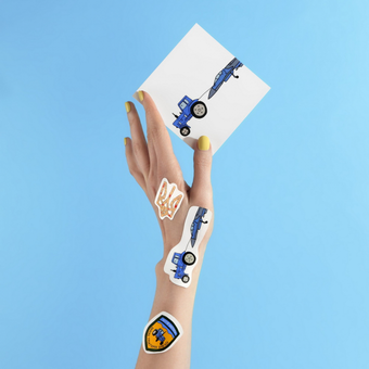  «Листівка Gifty Український фермер (AA-0107293)», бренду Gifty - фото №2 - мініатюра