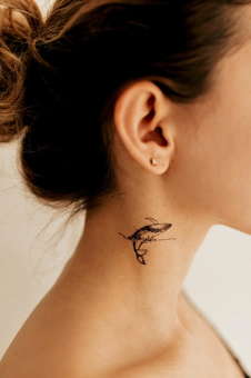 «Тимчасове тату Tattooshka 2 кита (HC-261)», бренда Tattooshka - фото №4 - миниатюра