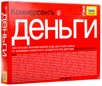  «Настольная игра Zvezda Коммерсантъ Деньги (8782)», бренда ZVEZDA - фото №1 - миниатюра