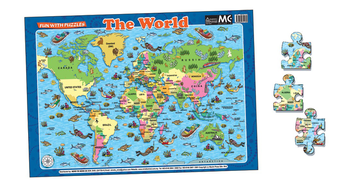 Паперова книга «Fun With Puzzles. The World» - фото №2 - мініатюра