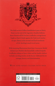 Бумажная книга «Harry Potter and the Deathly Hallows. Gryffindor Edition», автор Джоан Роулинг - фото №2 - миниатюра