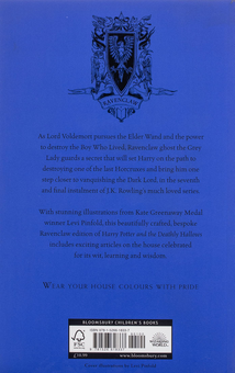 Бумажная книга «Harry Potter and the Deathly Hallows. Ravenclaw Edition», автор Джоан Роулинг - фото №2 - миниатюра