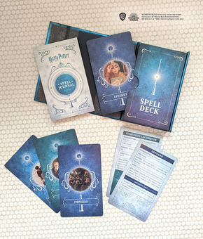 Бумажная книга «Harry Potter. Spell Deck and Interactive Book of Magic», автор Дональд Лемке - фото №4 - миниатюра