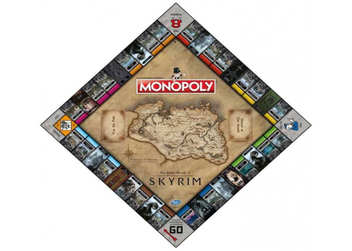  «Настольная игра Hasbro Monopoly Skyrim (5036905028721)», бренда Hasbro - фото №5 - миниатюра